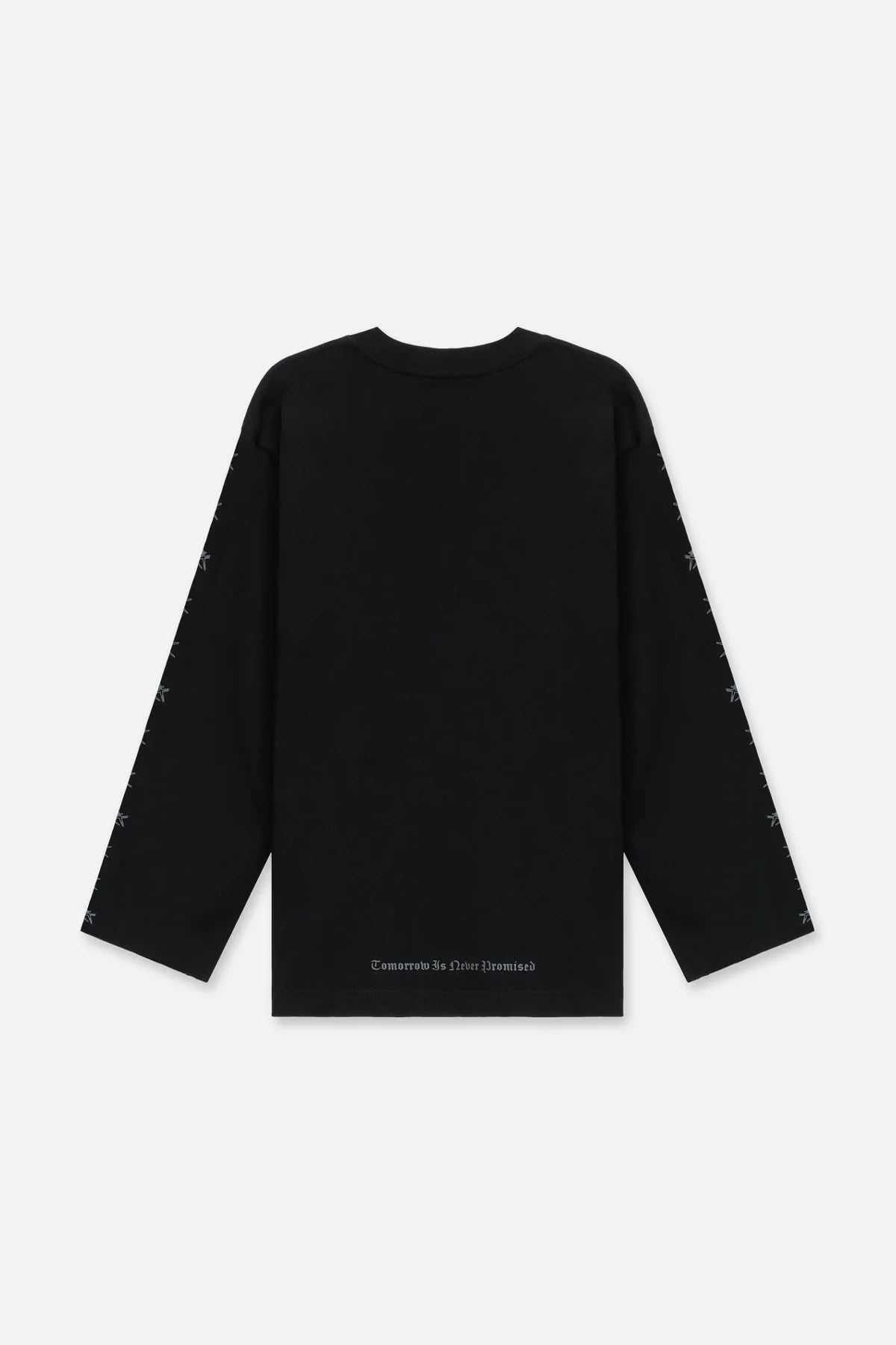 RTA Kash Black Barbwire Long Sleeve T-Shirt for Men - Edgy Streetwear Style for Casual Wear & Night Out