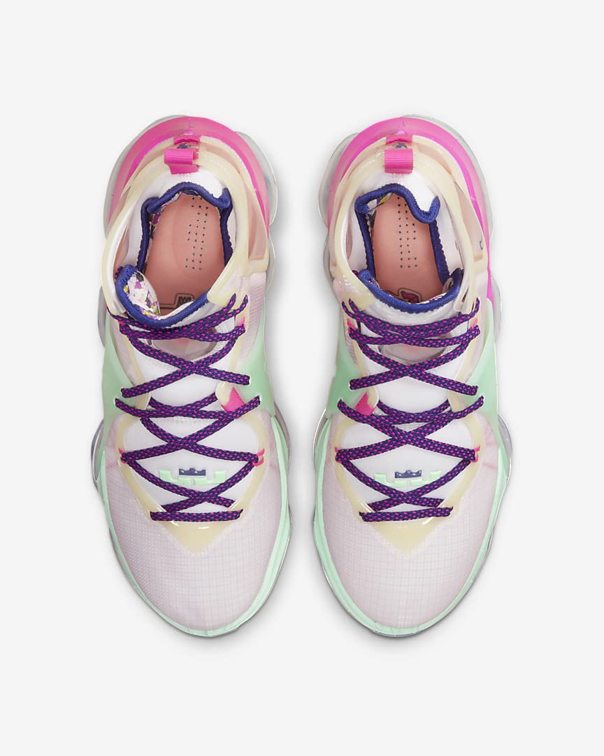 Nike LeBron 19 Basketball Shoes for Men - High-Performance Court Sneakers with Zoom Air Cushioning - Perfect for Indoor/Outdoor Basketball Games, Training & Streetwear Fashion