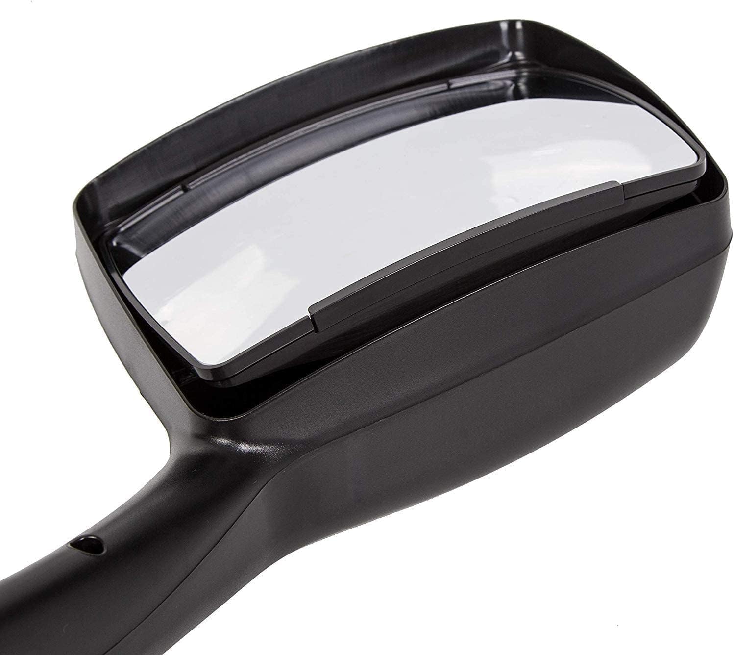 Aostirmotor Black Hood Mirrors for KENWORTH T680 (2013-2020) & Peterbilt 579/587 (2010-2017) - Left & Right Side Truck Mirror Set - Perfect for Highway Safety & Blind Spot Visibility