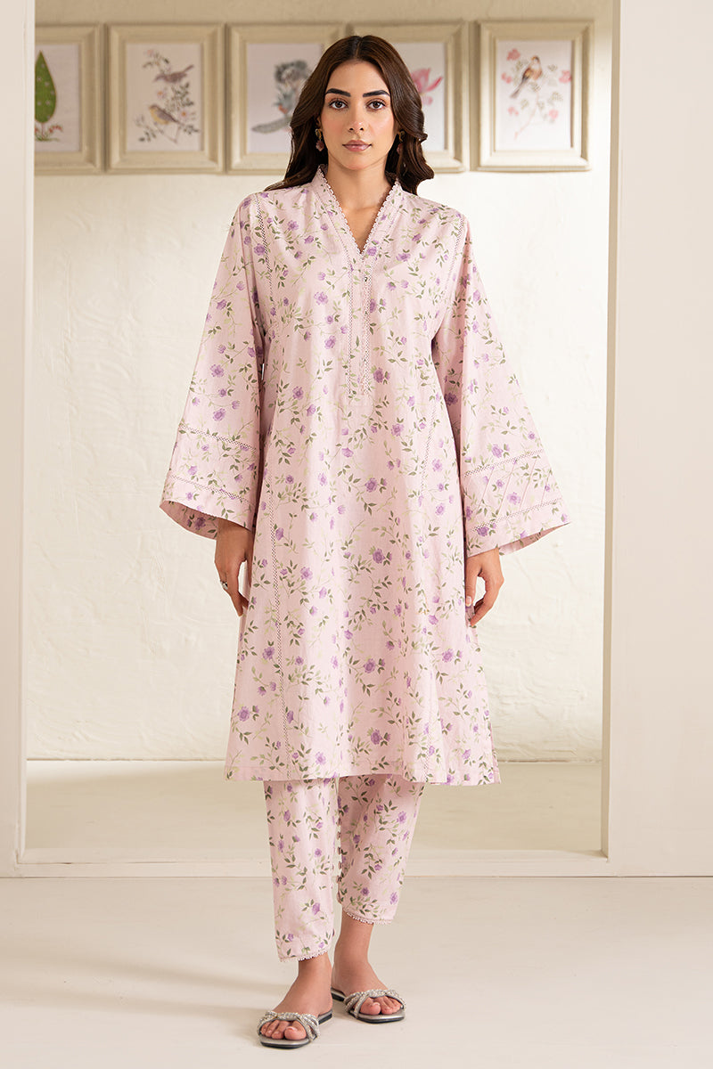 LILAC HAZE 2-Piece Outfit Set - Stylish Women's Shirt & Comfortable Trousers for Casual Wear, Office & Spring Fashion