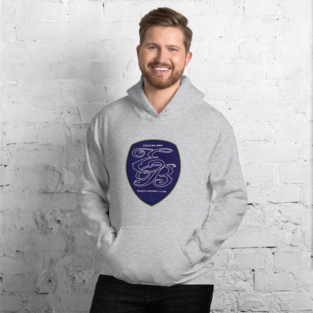 Eastern Bay RFC Hooded Sweatshirt - Comfortable Pullover Hoodie for Men & Women | Cozy Fleece Lining | Perfect for Casual Wear, Gym, and Outdoor Activities