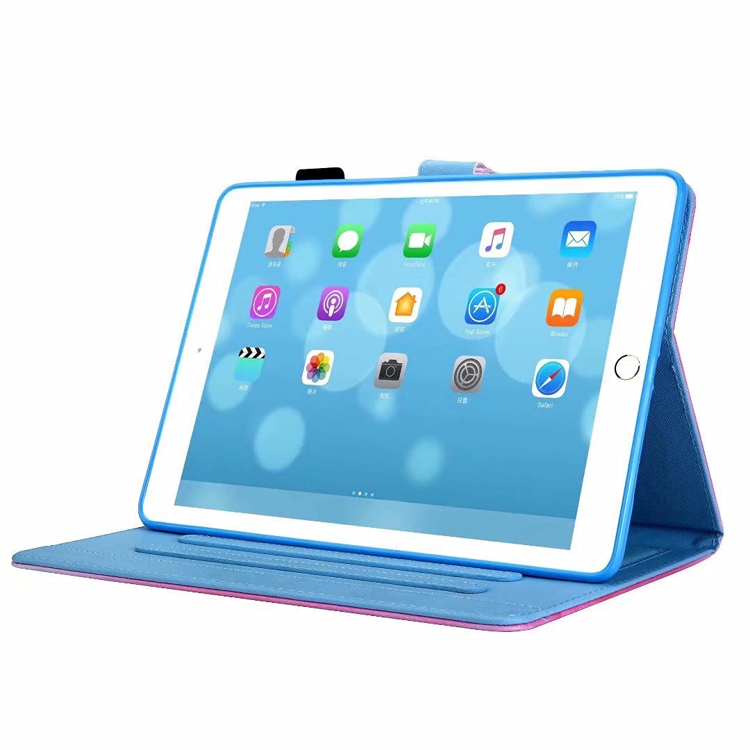 Fancity iPad 9th/8th/7th Generation Case (2021/2020/2019) - 10.2 Inch PU Leather Protective Cover with Pencil Holder, Auto Wake/Sleep & Card Slot - Perfect for Work, School, Travel and Beach Days