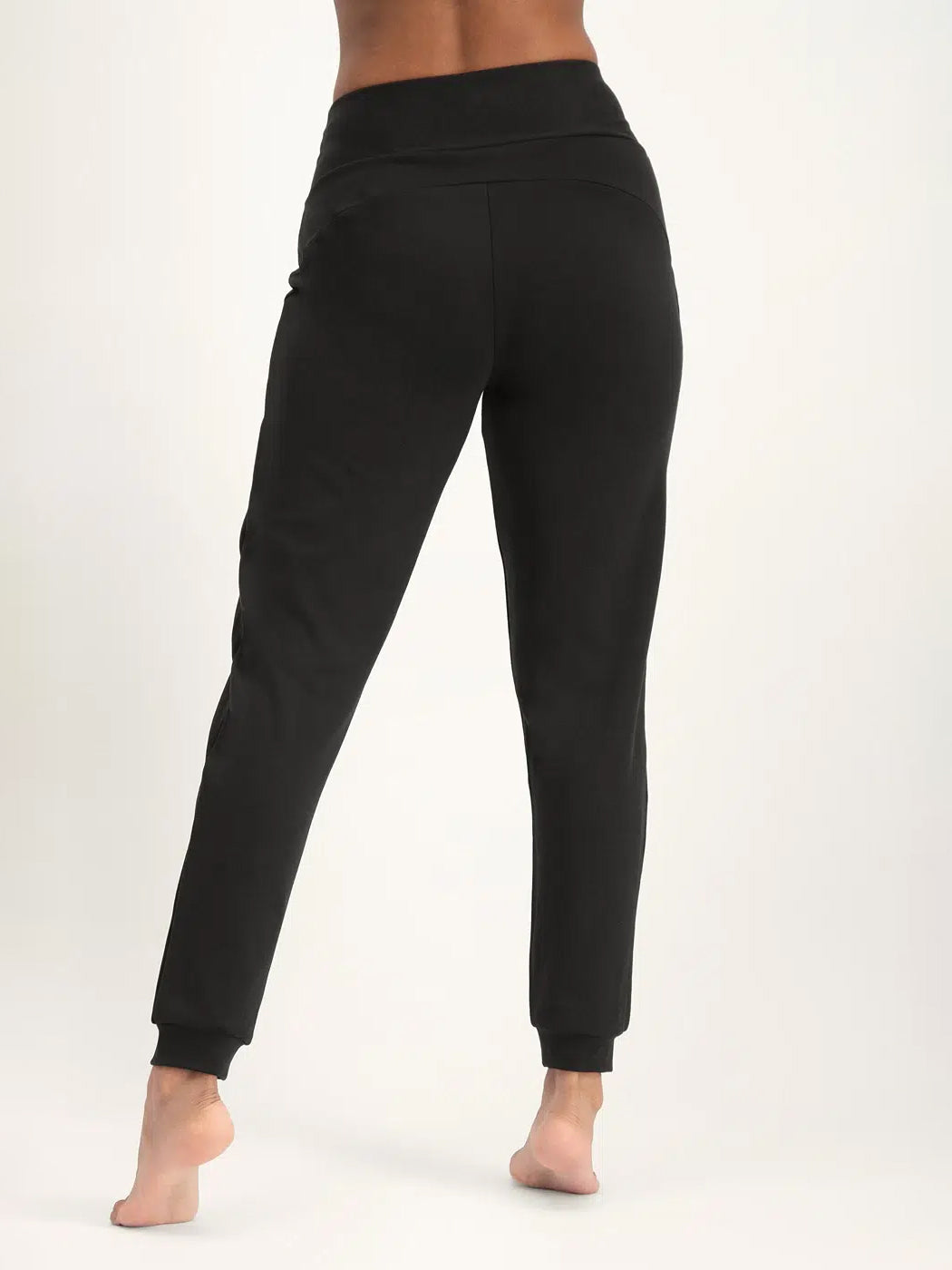 Urban Goddess Ojas Yoga Pants for Women - High Waisted Stretchy Workout Leggings in Onyx Black | Perfect for Yoga, Gym, Running & Lounge Wear