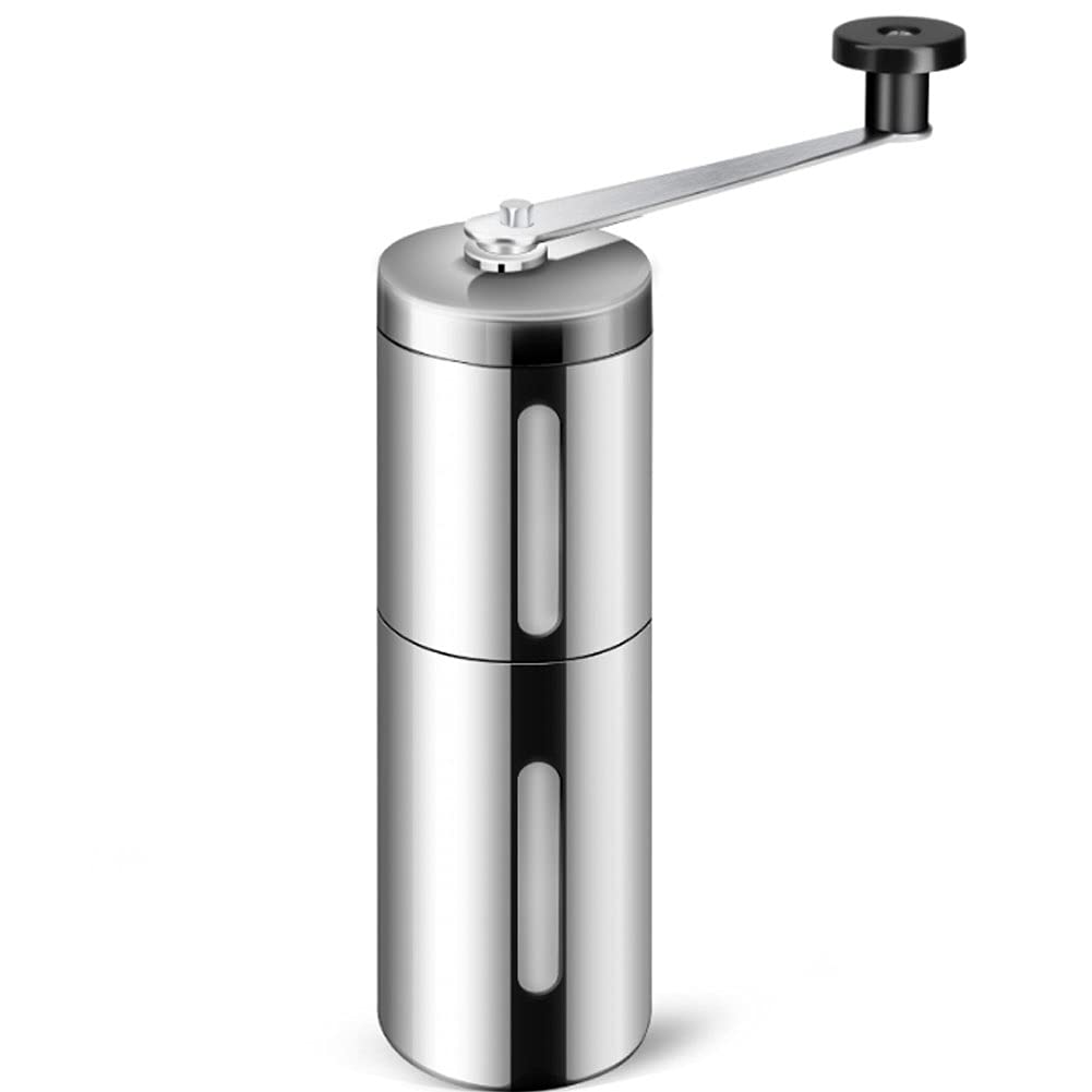 Premium Manual Coffee Grinder - Adjustable Conical Burr Mill for Espresso, French Press & Turkish Brew - Home & Travel Use