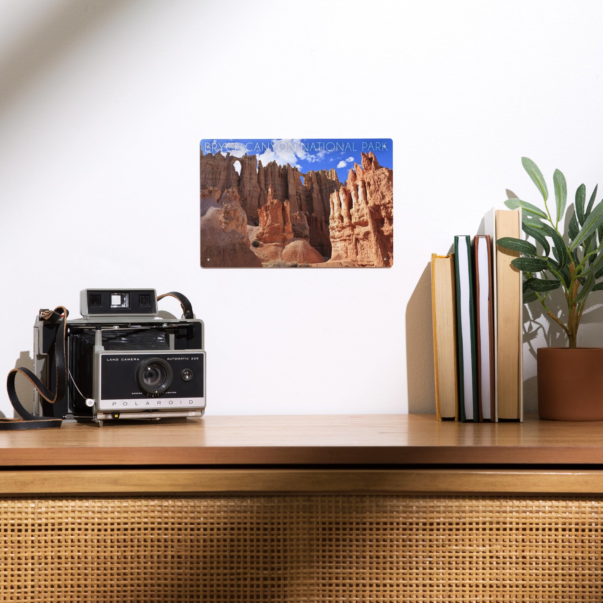Lantern Press 6x9 Inch Bryce Canyon National Park Metal Sign - Wall of Windows Utah Wall Art for Home, Office, or Outdoor Decor