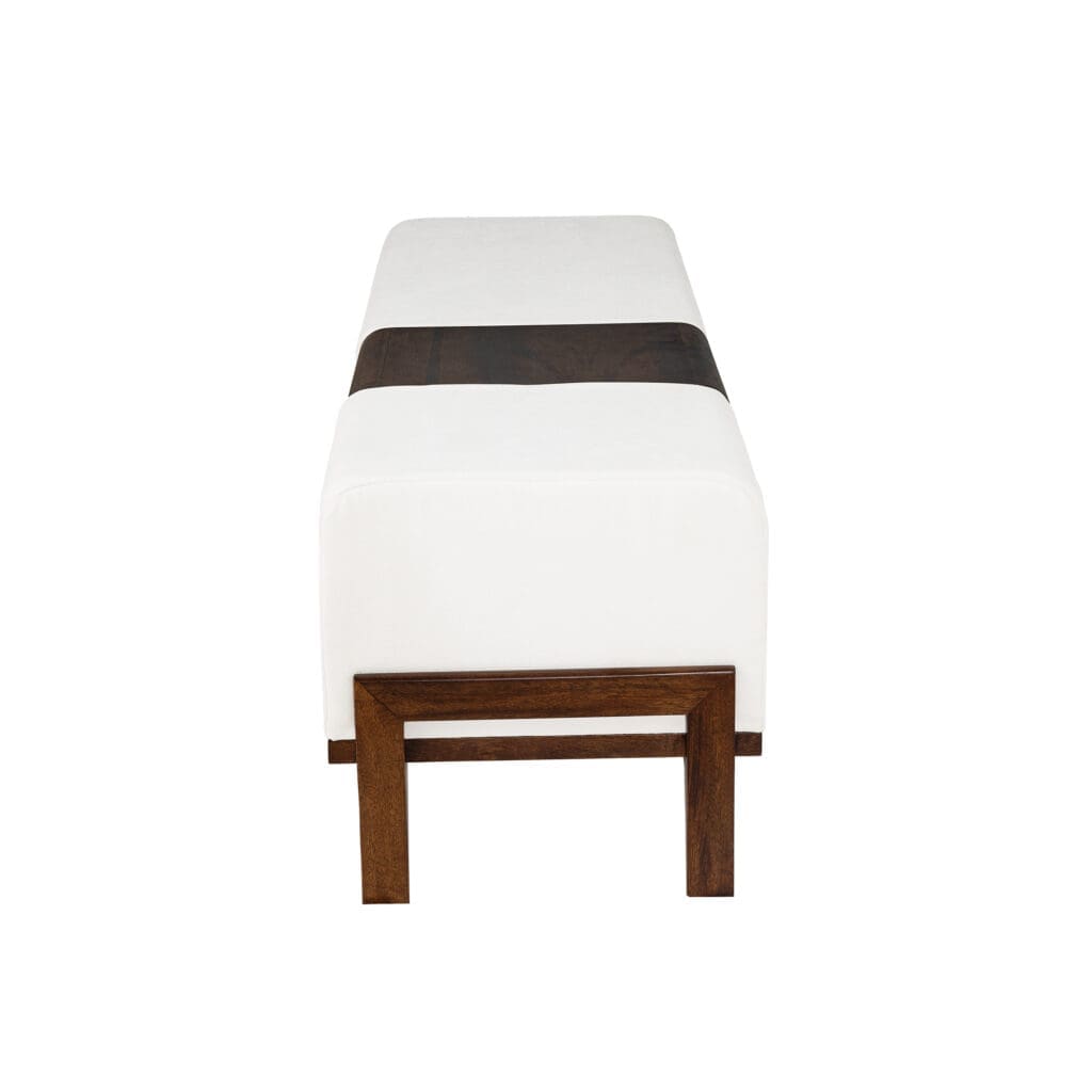 Cyan Design 11757 Noah Ottoman - Medium Brown Storage Bench with Tufted Upholstery | Perfect for Living Room, Bedroom or Entryway Seating & Storage Solution