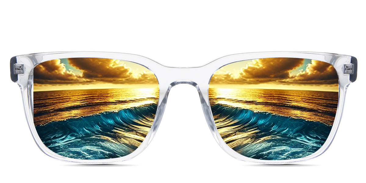 Wells Men's Prescription Sunglasses - Polarized UV Protection Glasses for Driving, Fishing & Outdoor Activities