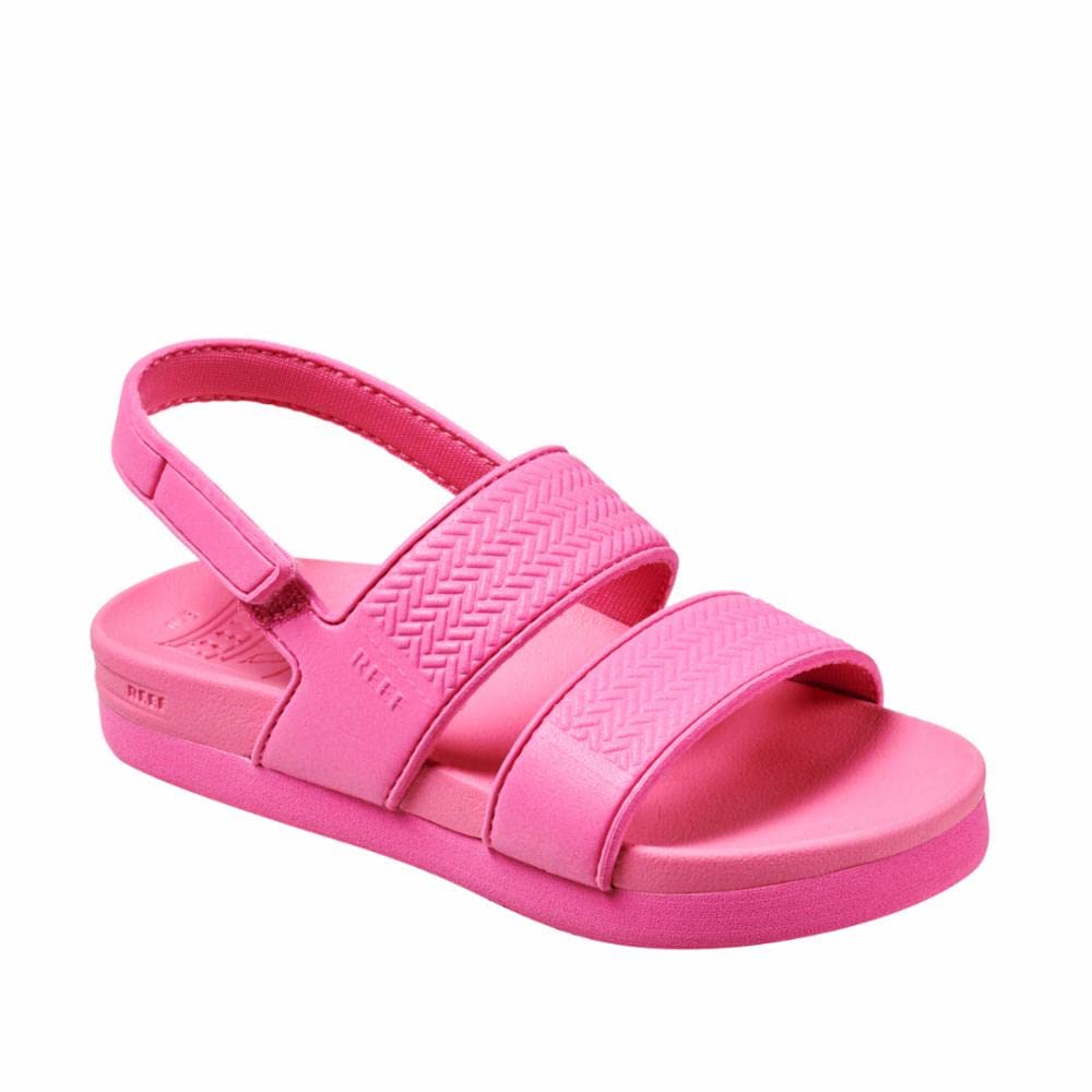 REEF Toddler/Little Kid Water Vista Platform Sandal - Adjustable Velcro Strap, Water-Friendly Design for Beach, Pool & Outdoor Adventures