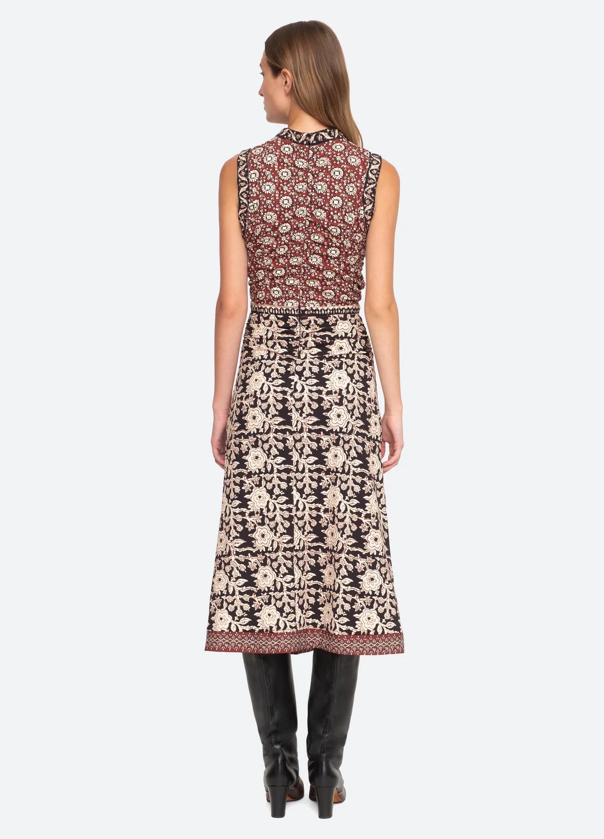 Danae Dress Women's Red Floral Summer Dress - Perfect for Beach Vacations, Parties & Date Nights