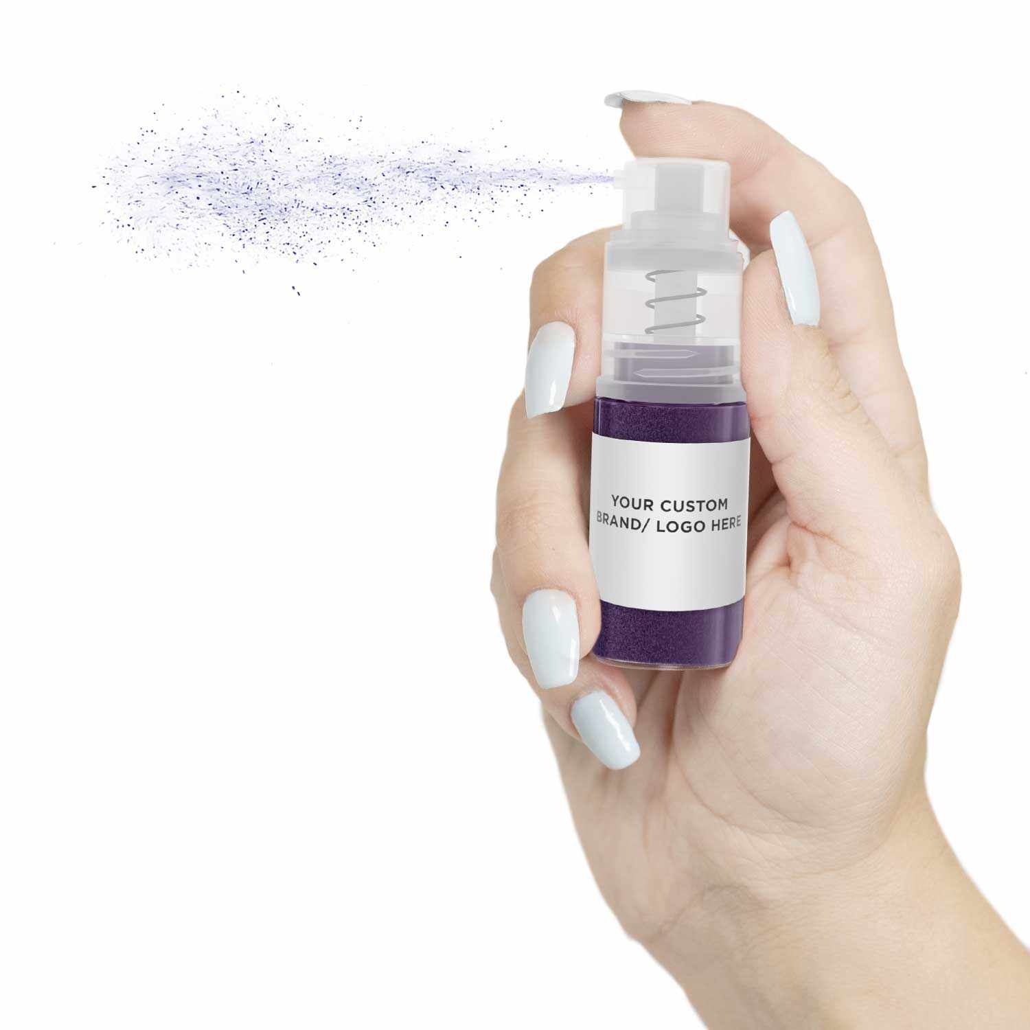 Deep Purple Tinker Dust® Glitter | 4g Spray Pump for DIY Crafts, Nail Art & Cosmetics | Private Label Glitter for Professional Makeup & Body Art