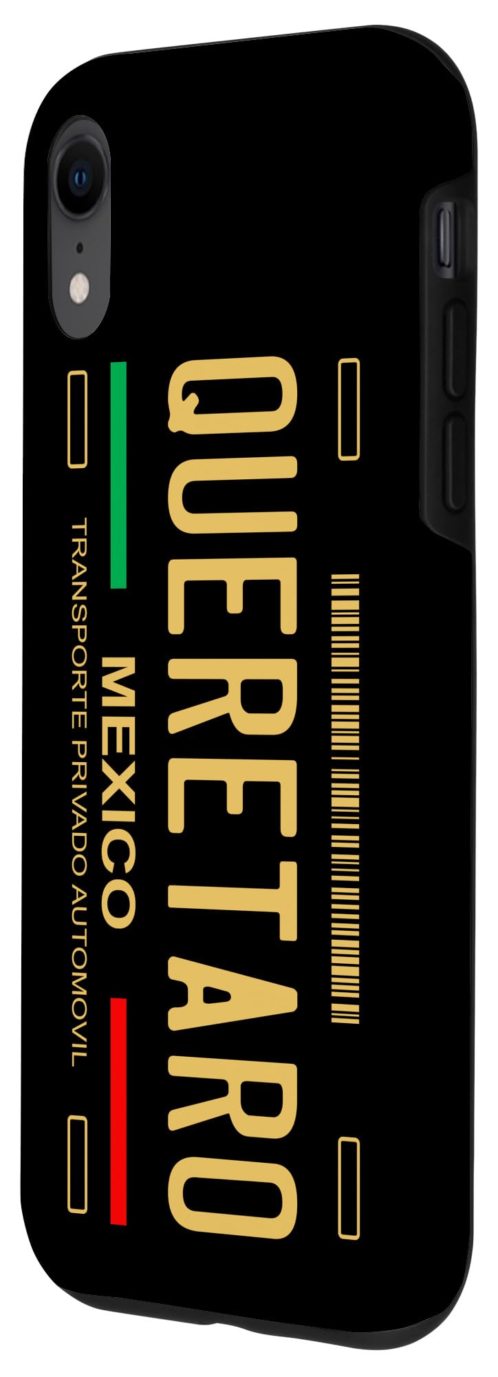 iPhone XR Shockproof Case with Queretaro License Plate Design - Durable Protective Cover for Everyday Use, Travel & Commuting