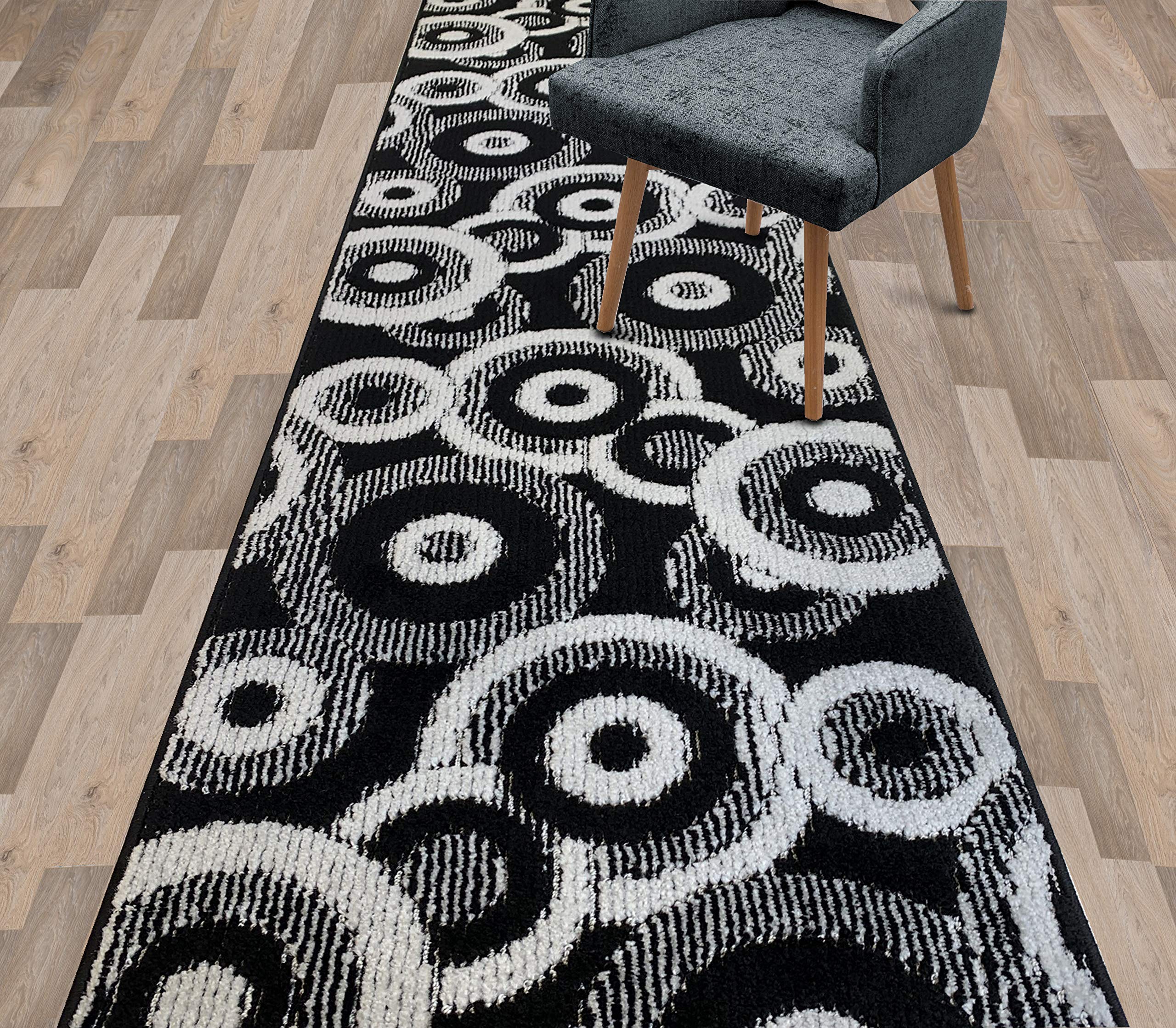 Remnaz Non-Slip Indoor Runner Rug - 2'1