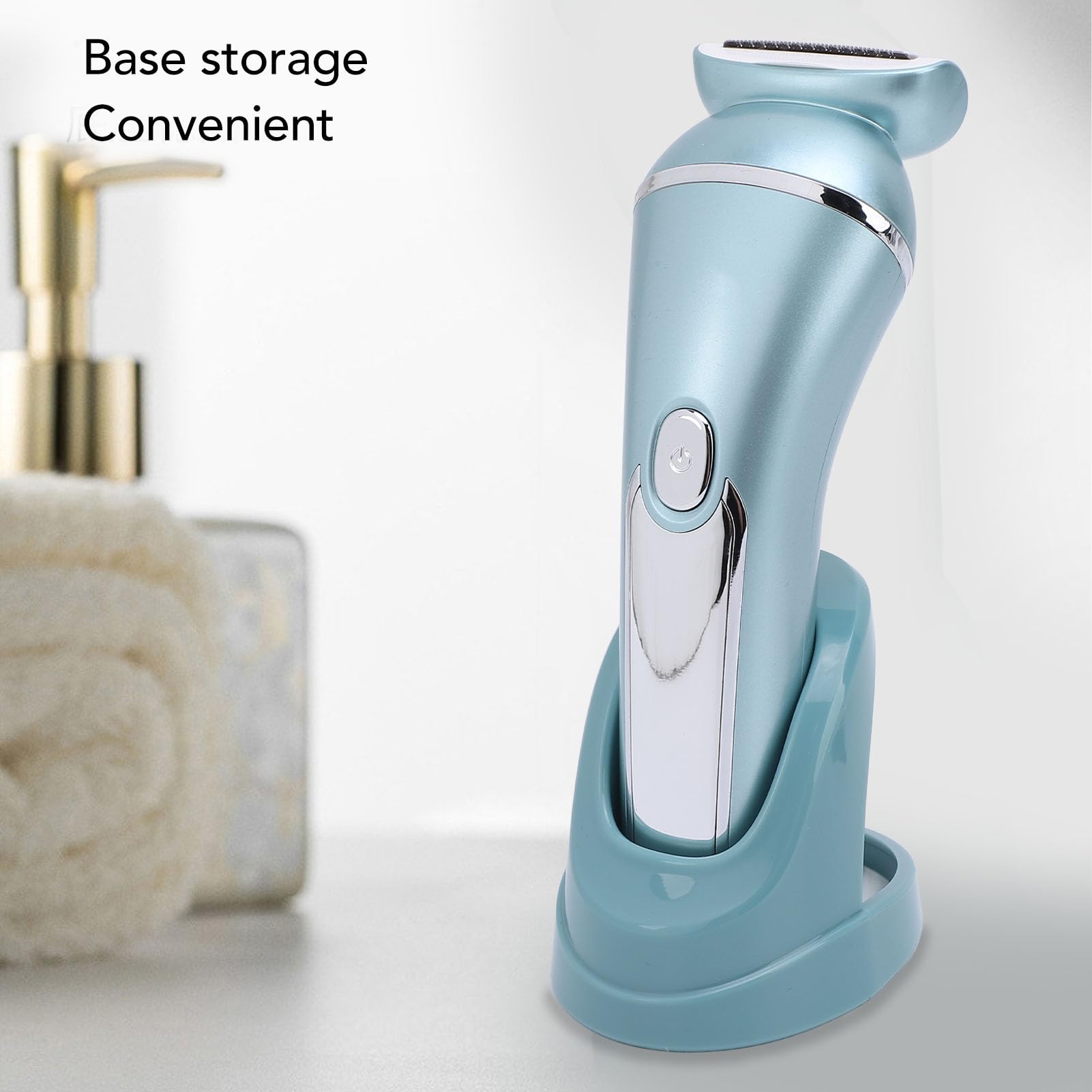 Women's Electric Shaver & Epilator Kit - Painless Hair Remover for Face, Chin, Arms, Legs, Armpit & Bikini Area | USB Rechargeable Wet/Dry Trimmer with Detachable Head | Perfect for Travel, Gym & Home Use
