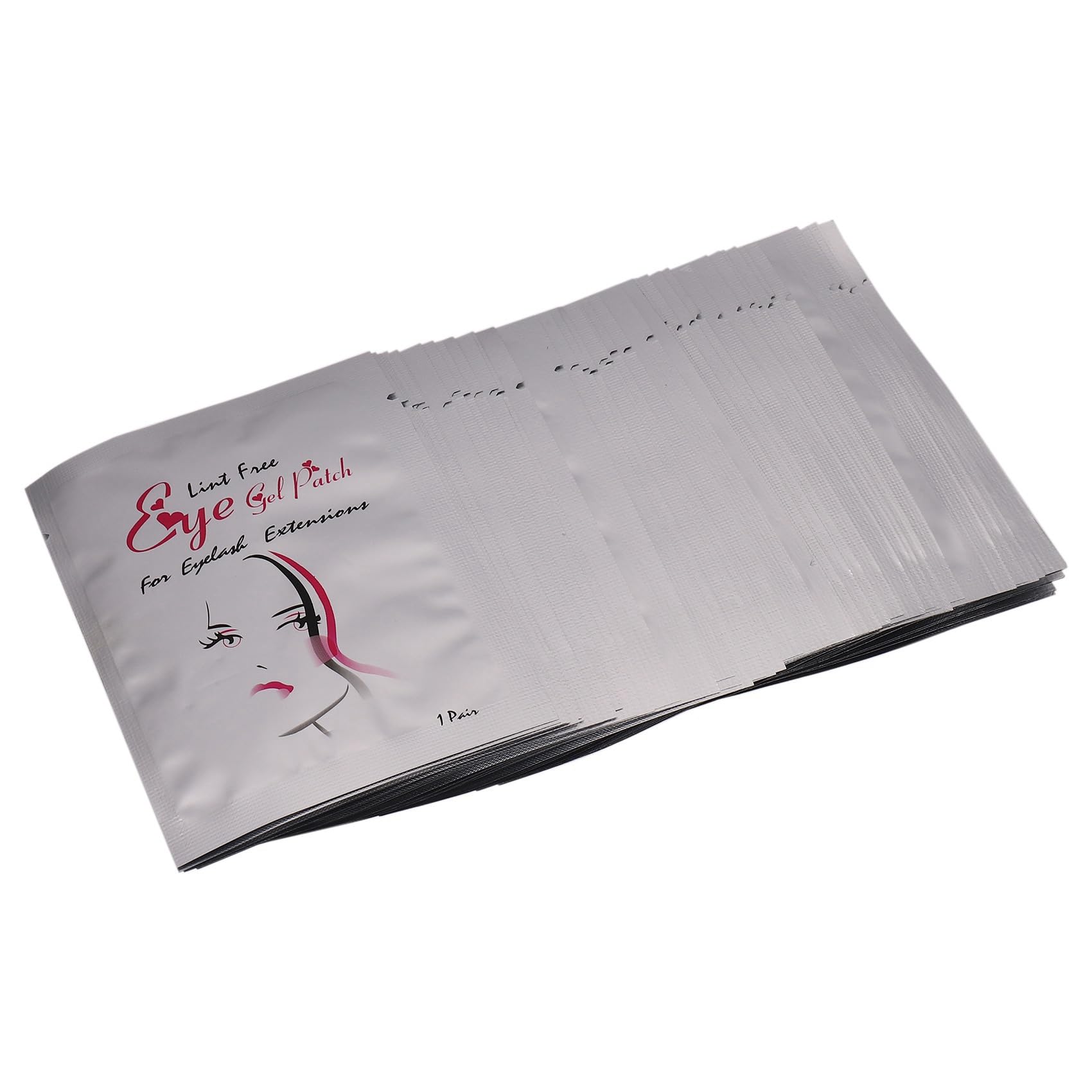 300 Pairs Eyelash Extension Under Eye Gel Pads - Non-Woven Makeup Patches for Professional Lash Extensions & Sensitive Eye Protection - Perfect for Salons, DIY Beauty & At-Home Lash Applications