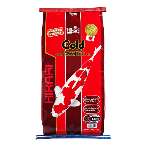 Hikari Koi Gold Floating Pellet Fish Food - Premium Floating Pellets for Koi, Goldfish & Pond Fish - Ideal for Outdoor Ponds, Water Gardens & Aquariums