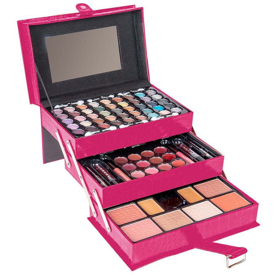 All-in-One Professional Makeup Kit with Storage Case - Perfect for Travel, Bridal & Everyday Makeup Application