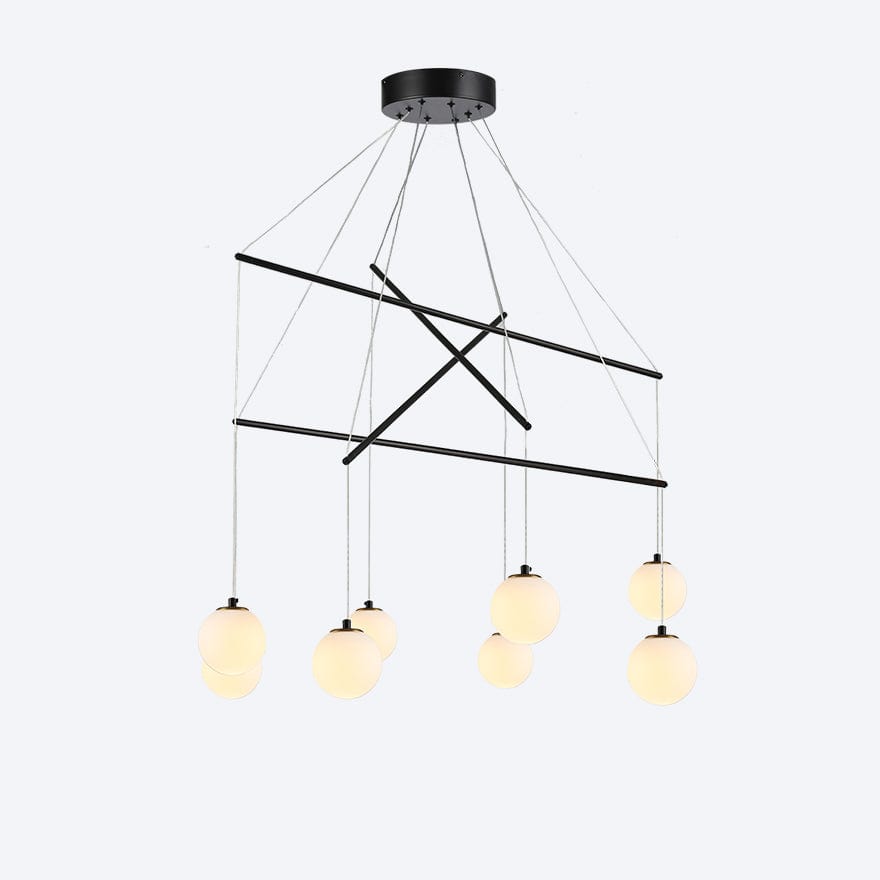 ZORO MULTI 8 LED Pendant Light - Dimmable Ceiling Fixture for Kitchen, Dining Room & Bedroom Lighting