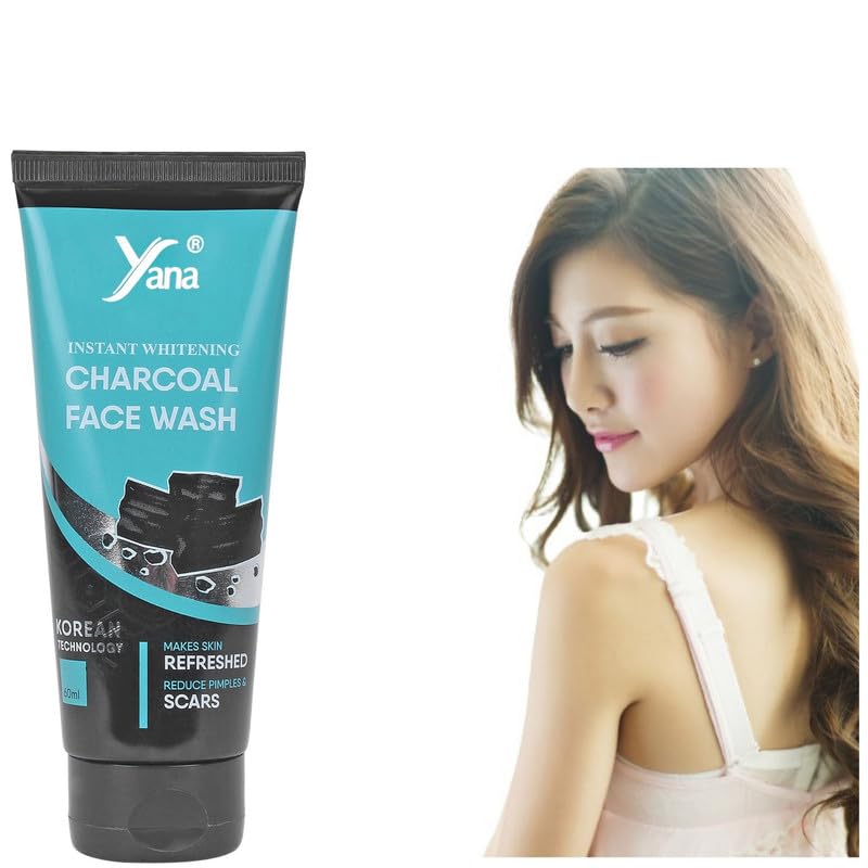 Best Acne Charcoal Face Wash for Clear Skin - Deep Cleansing & Oil Control - Perfect for Daily Skincare Routine & Acne-Prone Skin