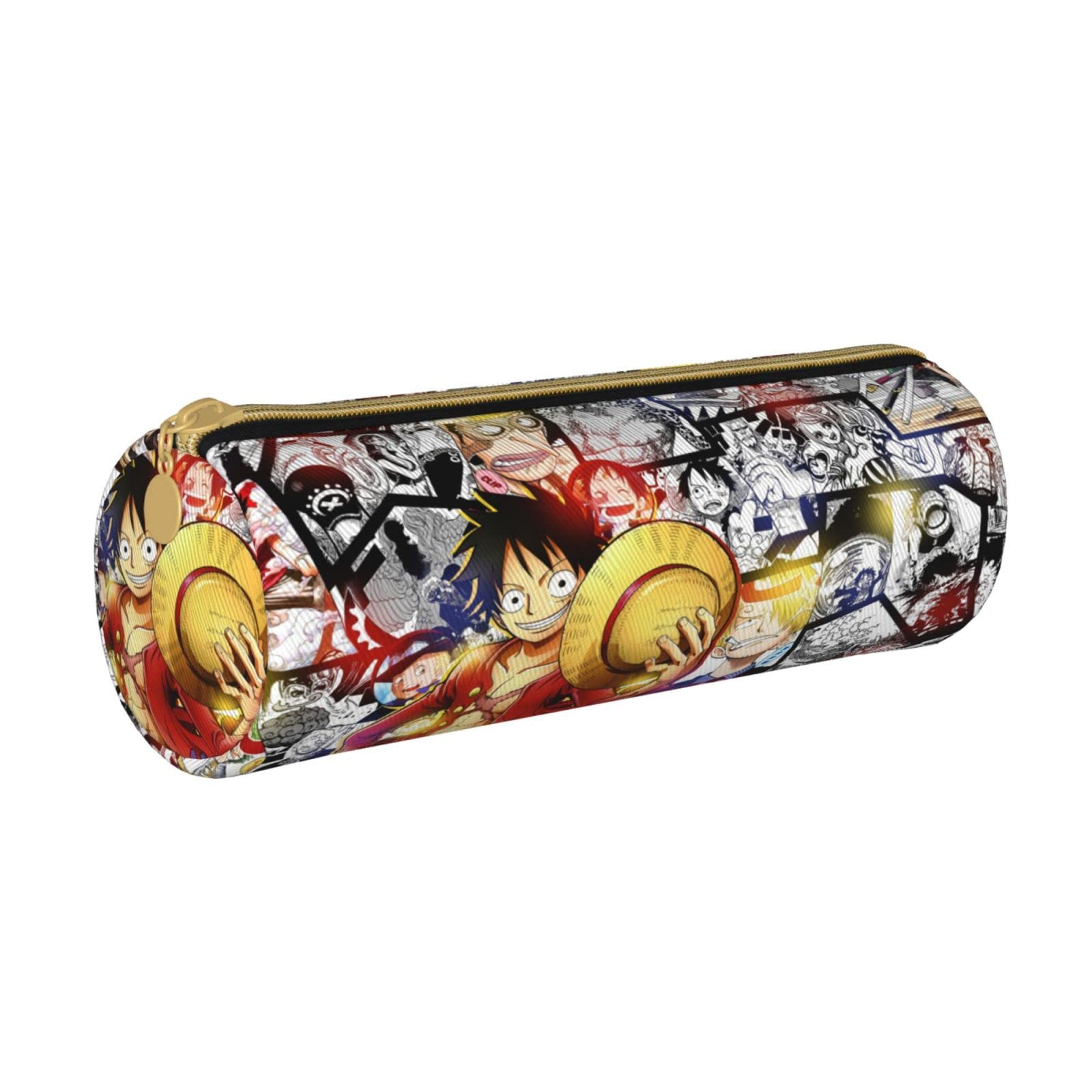 Anime Pencil Case with Zipper - Cute Cartoon Stationery Organizer for School, Office & Travel - Portable Makeup Bag Holder for Women & Men - Perfect for Students, Artists & Cosplay Fans