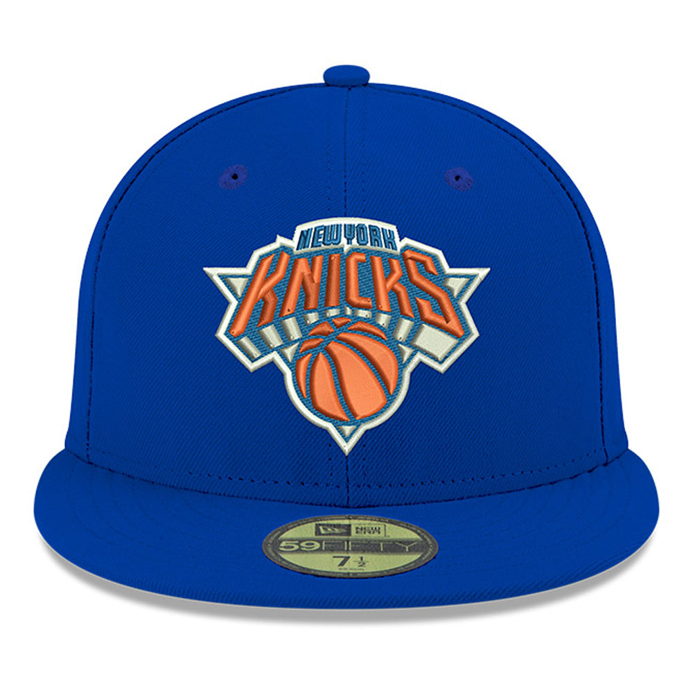 New Era 59Fifty New York Knicks Snapback Hat - Royal Blue NBA Adjustable Baseball Cap for Men & Women - Perfect for Basketball Games, Streetwear Fashion & Sports Fans