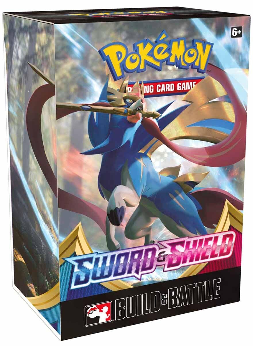 Pokemon Sword & Shield Build & Battle Box - Premium Trading Card Game Deck for Competitive Play | Collectible Cards for Battles & Tournaments | Perfect for Pokemon TCG Fans & Players