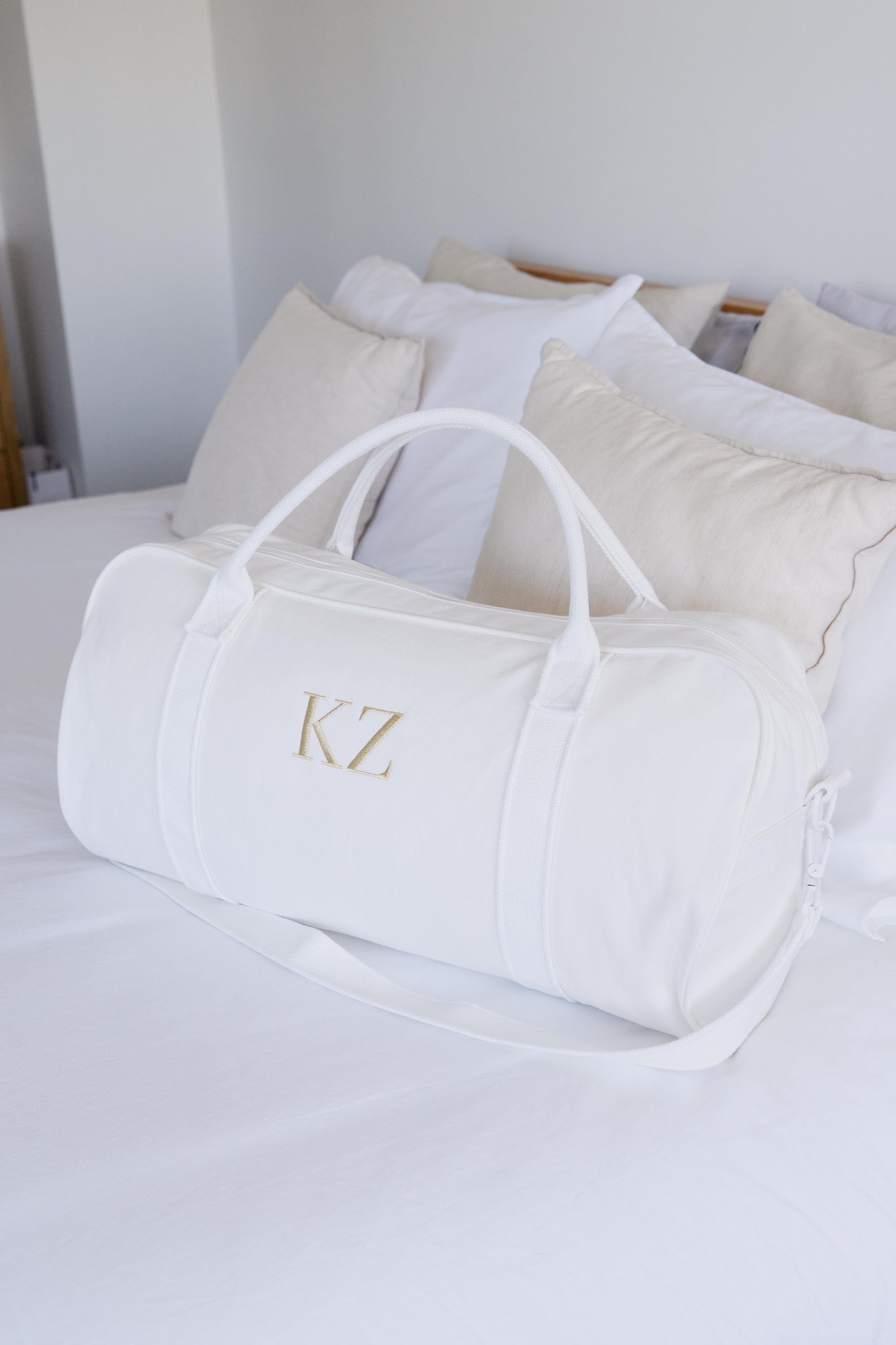 Custom Personalized Duffle Bag for Travel & Gym - Aspen Monogrammed Duffle Bag for Men & Women - Perfect for Weekend Getaways, Sports, and Workouts