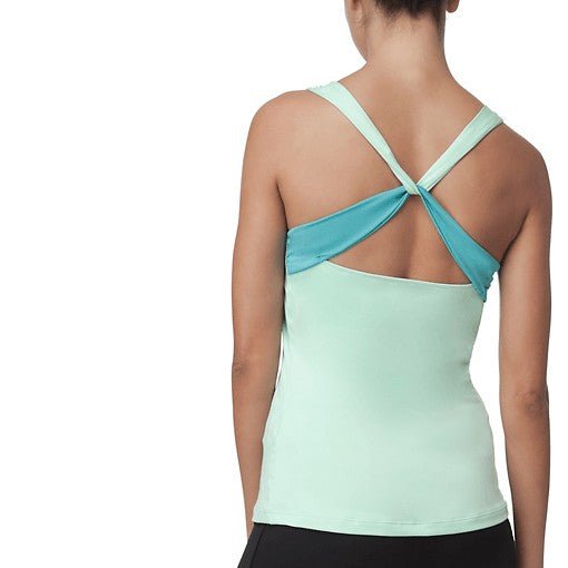 Fila Women's Do The Twist Tank Top - Breathable Workout Shirt for Yoga, Running & Gym - Comfortable Athletic Wear for Active Lifestyles