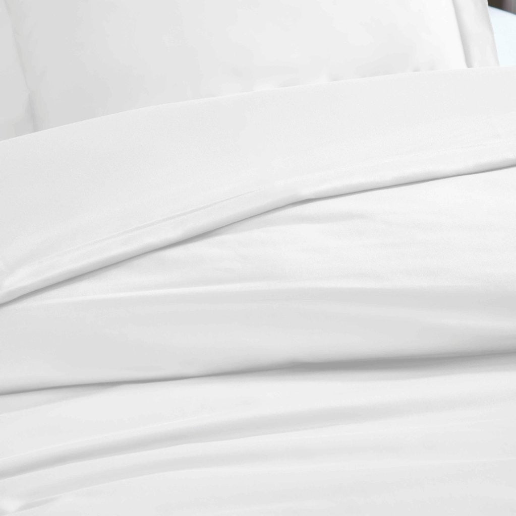 Luxury 1200 Thread Count Egyptian Cotton Duvet Cover Set - King Size, Soft Breathable Bedding for Hotel & Home Use