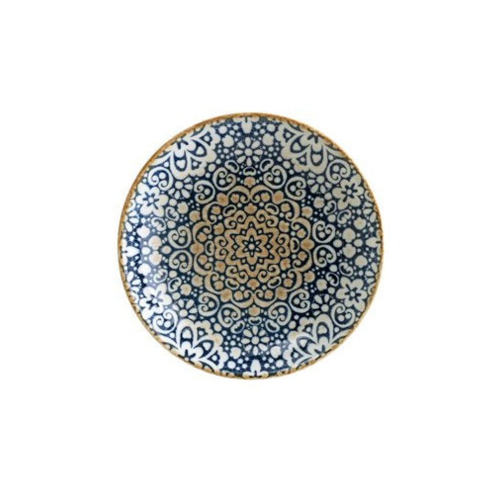 Bonna Alhambra 6.5-Inch Round Porcelain Soup Bowl - Premium White Ceramic Dish for Gourmet Meals, Desserts, Salads | Perfect for Restaurants, Home Dining & Gift Giving