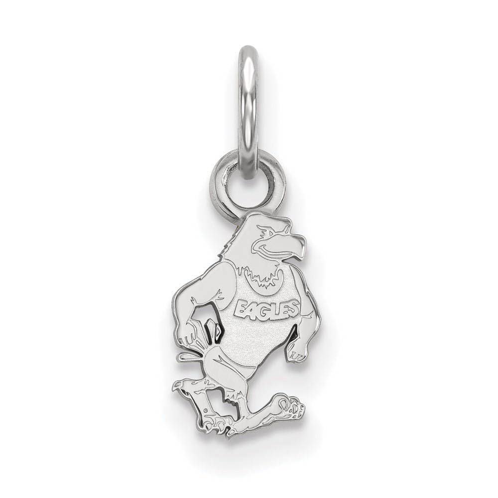 14k White Gold Georgia Southern Extra Small (3/8 Inch) Pendant - Perfect for Gifts, Graduation, and Everyday Elegance