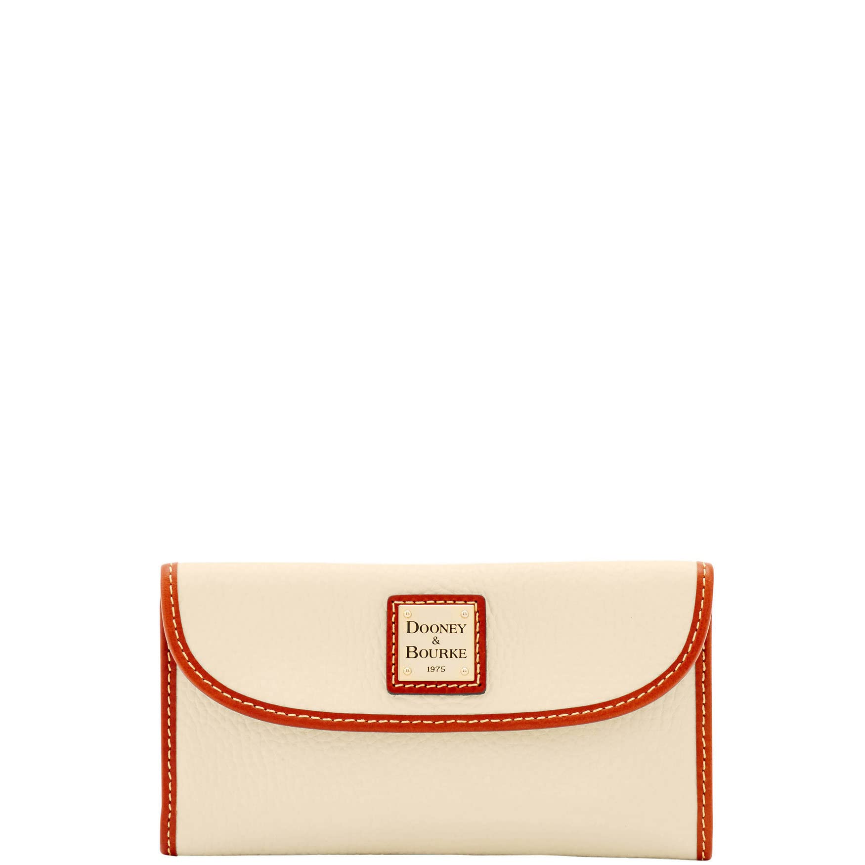 Dooney & Bourke Pebble Grain Leather Continental Clutch Wallet for Women - Stylish RFID-Blocking Wallet for Everyday Use, Travel & Business