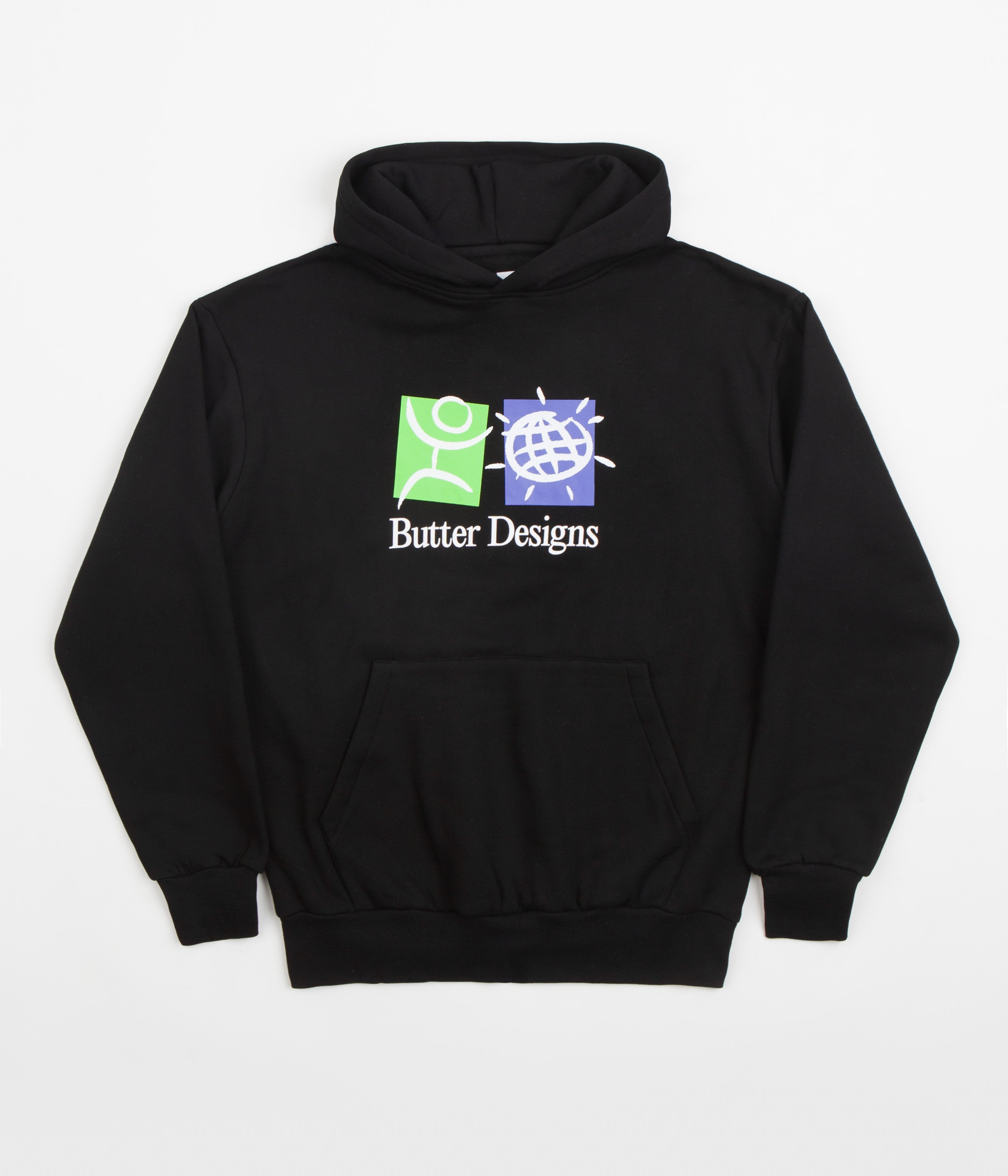 Butter Goods Discovery Hoodie for Men & Women - Black | Comfortable Streetwear Hoodie for Casual Wear & Outdoor Activities