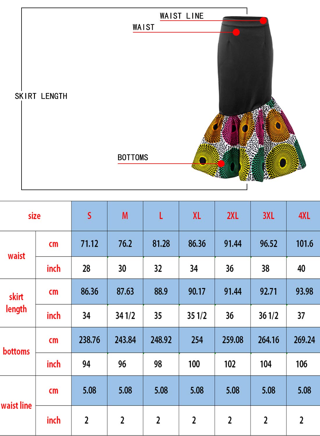 African Print Pencil Skirt for Women | Kente Skirt for Office & Party