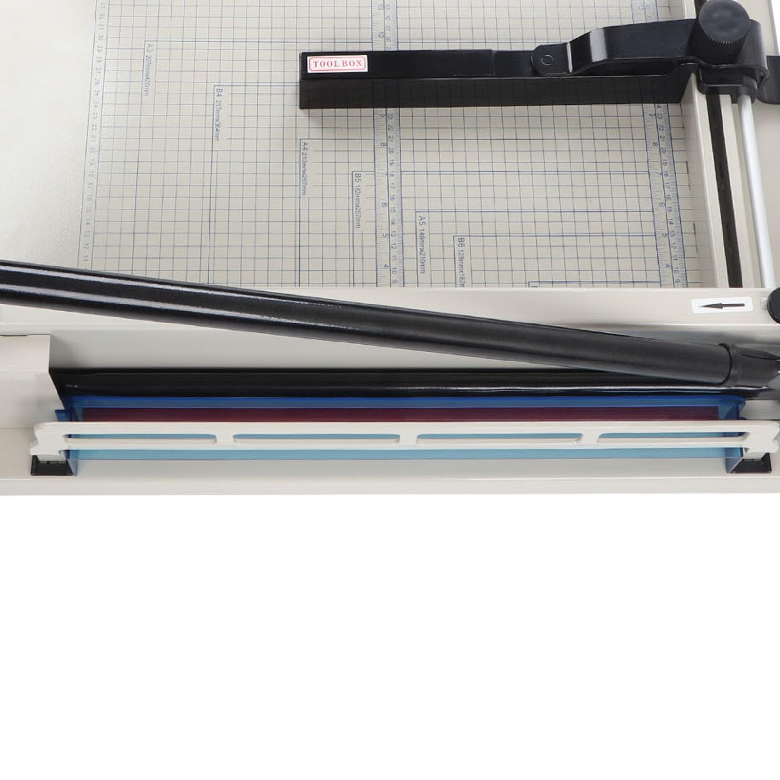 Heavy Duty 17 Inch Paper Cutter - A3 Large Industrial Trimmer for Cutting 400 Sheets of Cardstock, Photo Paper & Craft Materials - Perfect for Office, School, Printing Shops & DIY Projects