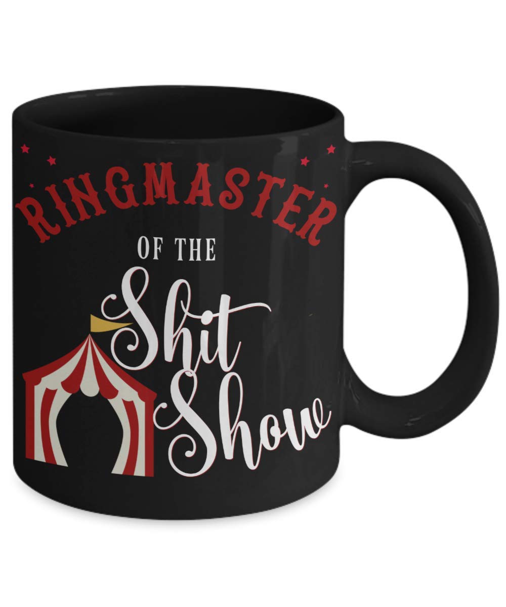 Ringmaster Circus Tent Mug - Funny & Quirky Gift for Men & Women | Birthday Gift for Friends | Unique Coffee Mug for Circus Lovers | Perfect for Office, Home & Gifts