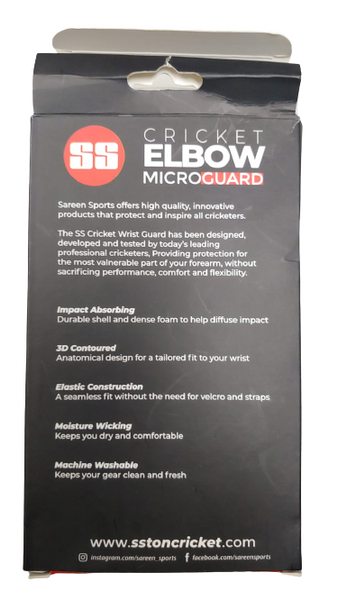 Premium SS Wrist & Elbow Guards for Men - Black - Ideal for Weightlifting, CrossFit & Injury Protection