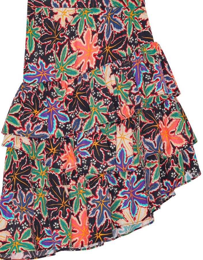 MOLO BLAIR Girls' Skirt for Ages 9-16 Years - Stylish Floral Print A-Line Skirt for School, Parties & Casual Wear