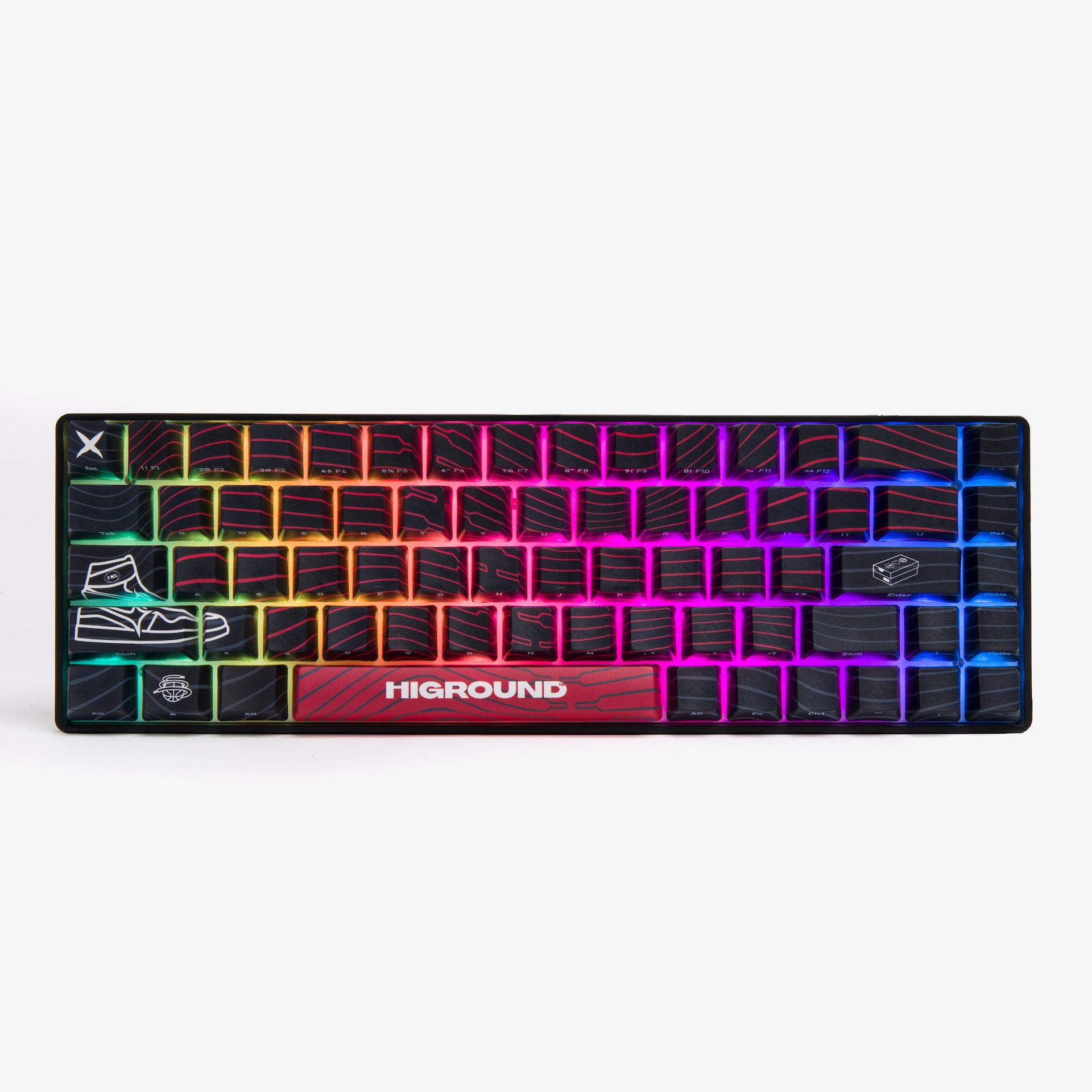 IP Banned 1 Keyboard - Ergonomic Mechanical Gaming Keyboard with RGB Backlight | Perfect for Esports, Streaming & Office Work
