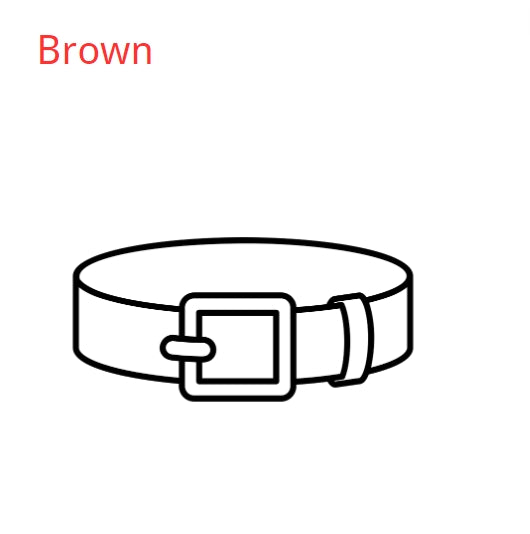 Premium Genuine Leather Men's Belt (HP165) - Stylish & Durable for Casual, Business & Formal Wear
