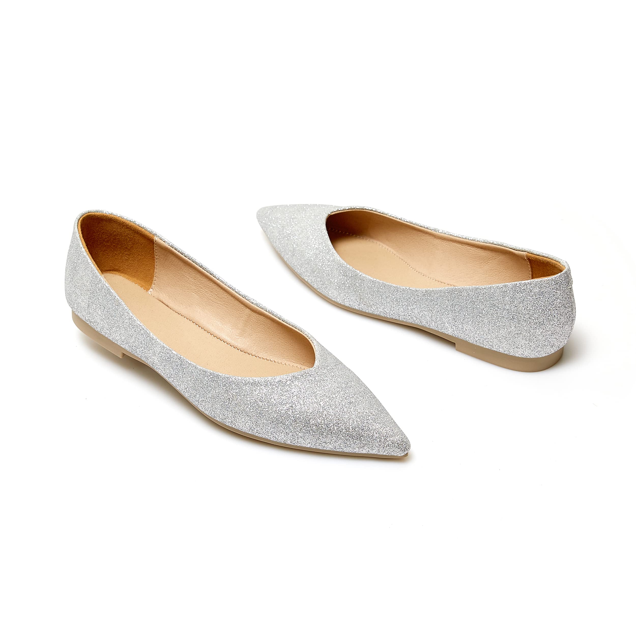 Felix & Flora Women's Ballet Flats - Comfortable Classy Dress Shoes for Wedding, Party & Daily Wear | Perfect for Office, Date Night & Casual Outfits