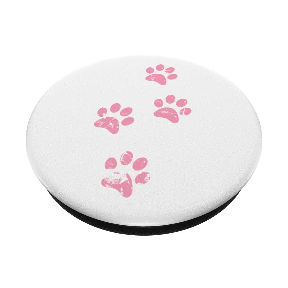 Pink Cat Paw Phone Stand Holder - Cute & Durable Phone Dock for Desk, Car, Bedside - Perfect for Watching Videos, Gaming, and Video Calls