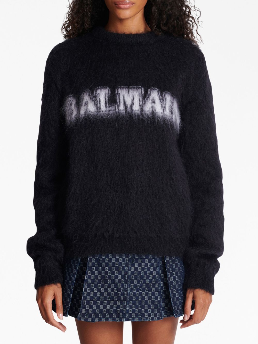 Balmain Black Sweaters for Women - Luxury Knitwear for Fall & Winter Fashion | Perfect for Casual Outfits & Office Wear