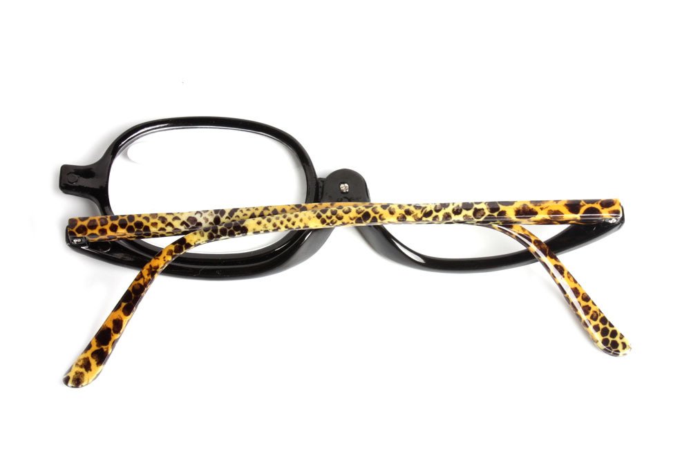 SOOLALA Women's Fashion Flip-Up Reading Glasses with Spring Hinges - Lightweight Blue Light Blocking for Makeup, Reading & Computer Work
