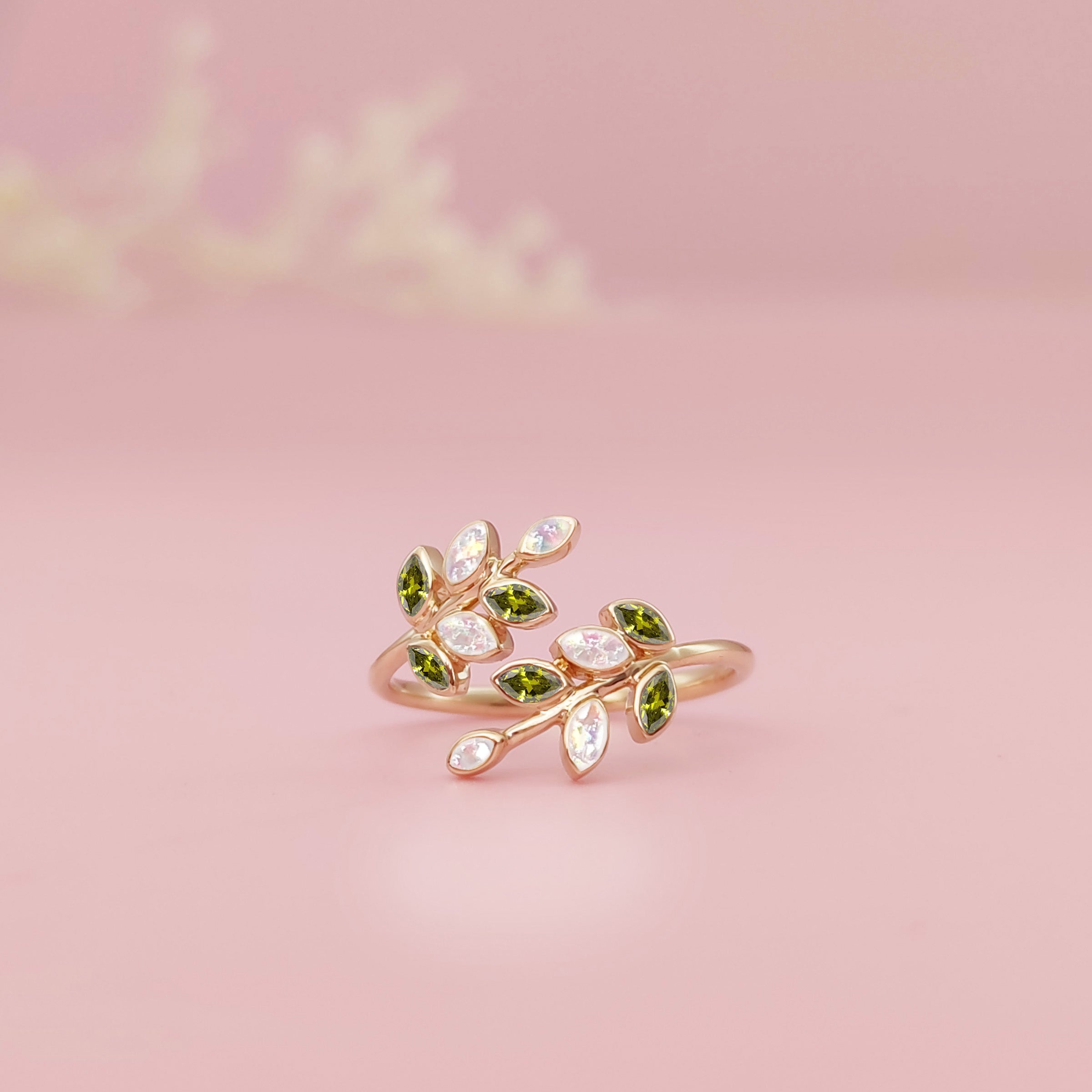 Nature's Embrace: Birthstone Ashes Ring for Memorial Jewelry - Perfect for Keeping Loved Ones Close, Remembrance Gifts & Healing After Loss