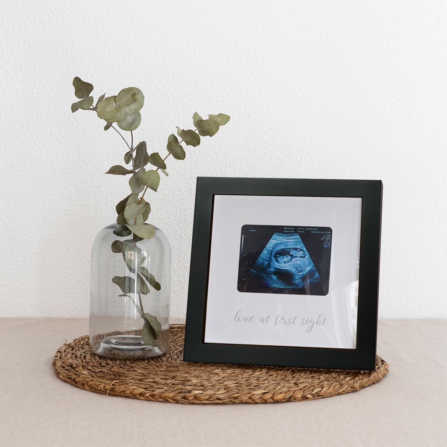 Ultrasound Photo Frame - Pregnancy Announcement Gift for Grandparents - Nursery Decor