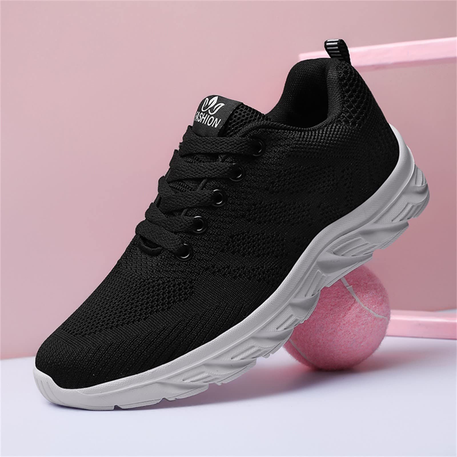 Women's Lightweight Slip-On Walking Tennis Shoes - Breathable Running Sneakers for Gym, Work, Travel & Casual Wear | Comfortable Fashion Sneakers for Everyday Use