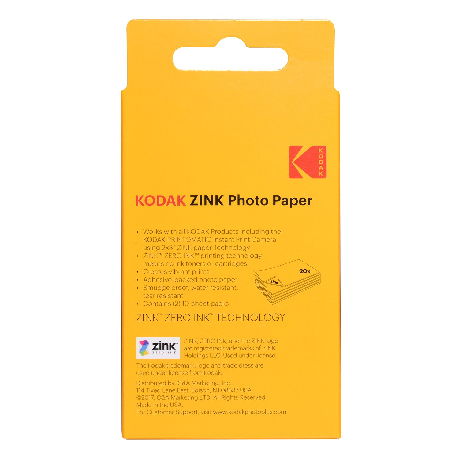Kodak Printomatic Instant Camera - Print 2x3