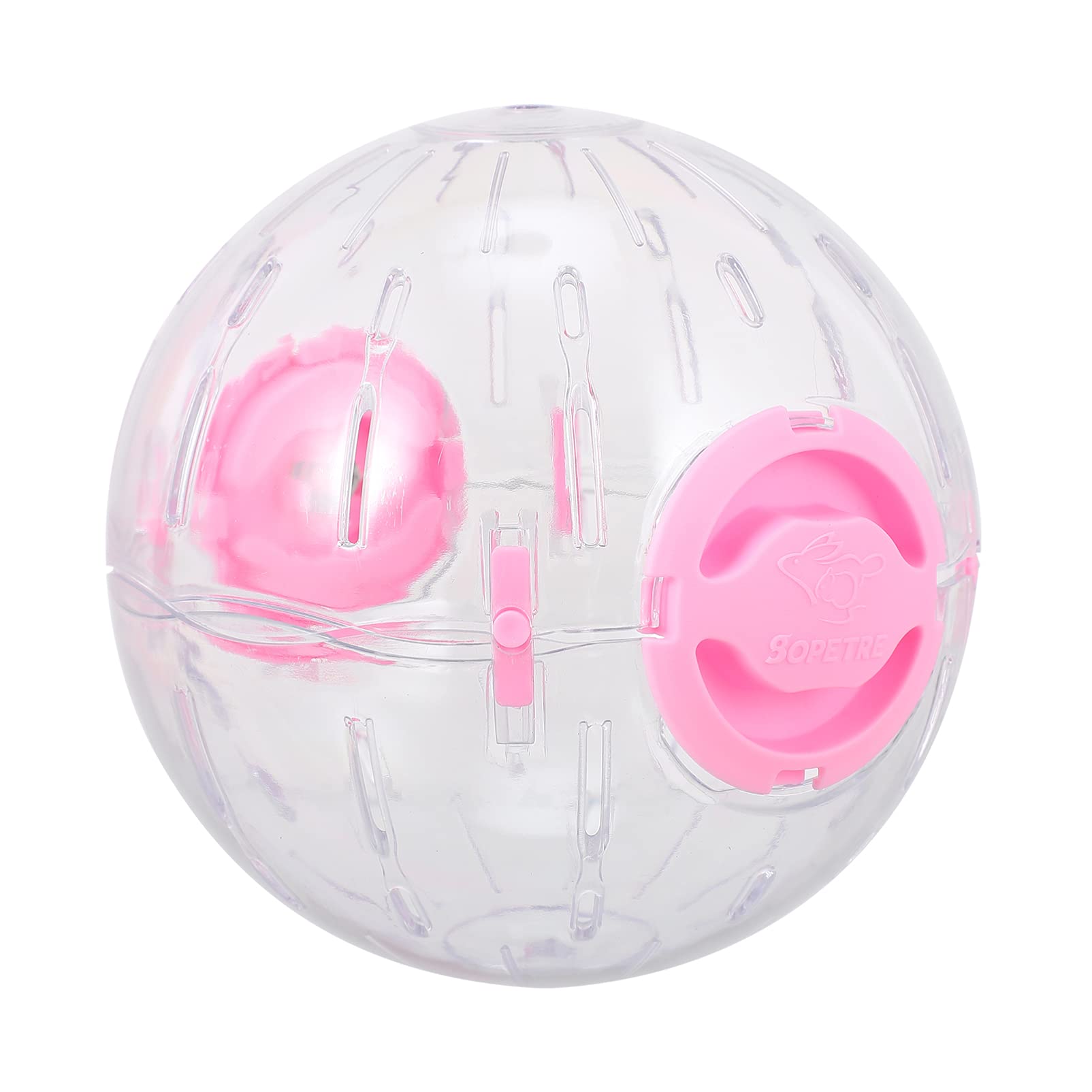 Balacoo Hamster Exercise Wheel - Small Animal Running Ball Toy for Guinea Pigs, Rats & Pet Rodents - Durable Plastic Cage Accessory for Hamster Cage & Playtime (1-Pack) - Perfect for Small Pet Fitness & Entertainment