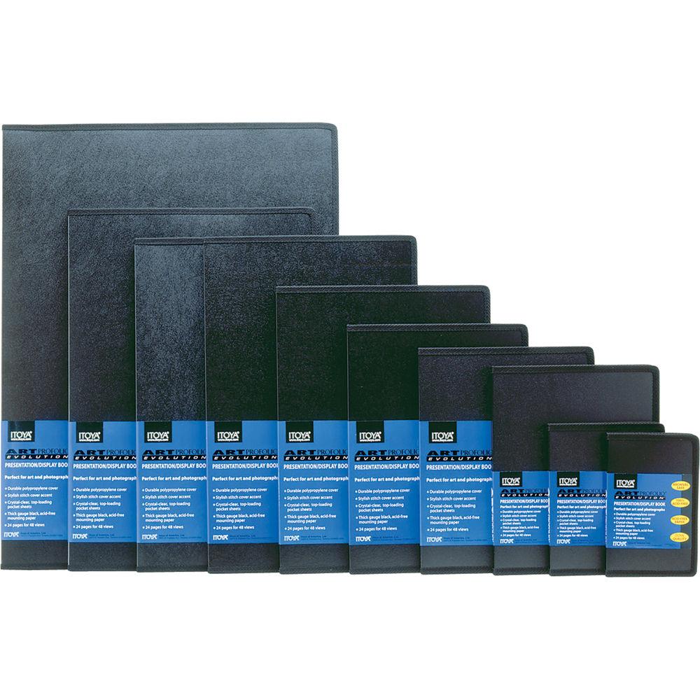 Itoya Art Profolio Evolution Presentation & Display Book - 8.5 x 11 Inches - Professional Portfolio Case for Artists, Designers & Photographers - Perfect for Job Interviews, Art Shows & Client Presentations