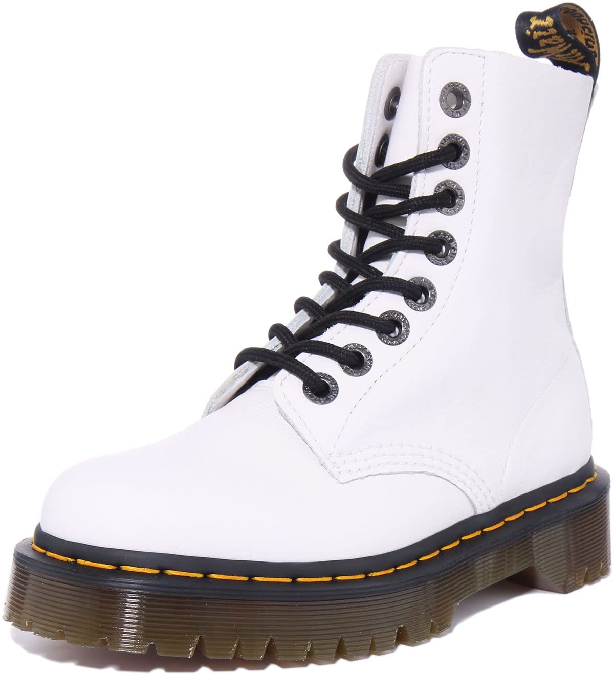 Dr. Martens Unisex & Adult Men's Boots - Classic Leather Combat & Work Boots for Everyday Wear, Fashion & Outdoor Activities